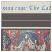 レディ&ユニコーンDIYマグラグ ファブリック (見本)