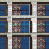 レディ&ユニコーンDIYマグラグ ファブリック (タイル)