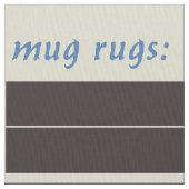 レディ&ユニコーンDIYマグラグ ファブリック (クローズアップ)