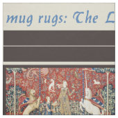 レディ&ユニコーンDIYマグラグ ファブリック (見本)