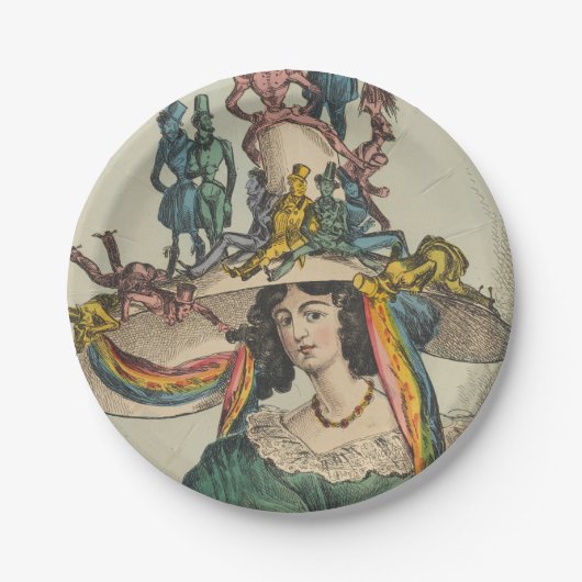 レディ – ラウンド紙プレート ペーパープレート (正面)