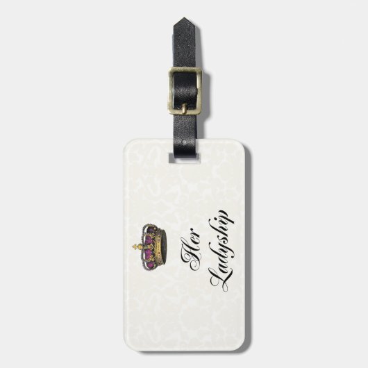 レディ ラゲッジタグ (正面縦)