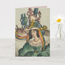 レディ - 折り紙のグリーティングカード