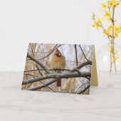 レディC カード (黄色い花)