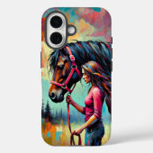 レディiPhone 16タフケース Case-Mate iPhoneケース (裏面)