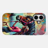 レディiPhone 16タフケース Case-Mate iPhoneケース (裏面 (横))