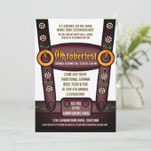 レデホおもしろいセンオクトーバーフェストパーティの招待状 招待状 (スタンド正面)