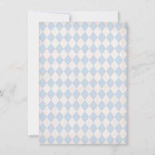 レデルホセンオクトーバーフェストベビーシャワー 招待状 (裏面)