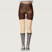 レデルホセンオクトーバーフェスト衣装レギンス レギンス (正面)