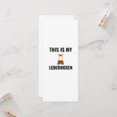 レデルホセン カード (正面/裏面インサイチュ)