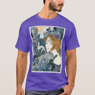 レトゥール1897by Georges de Feure Tシャツ