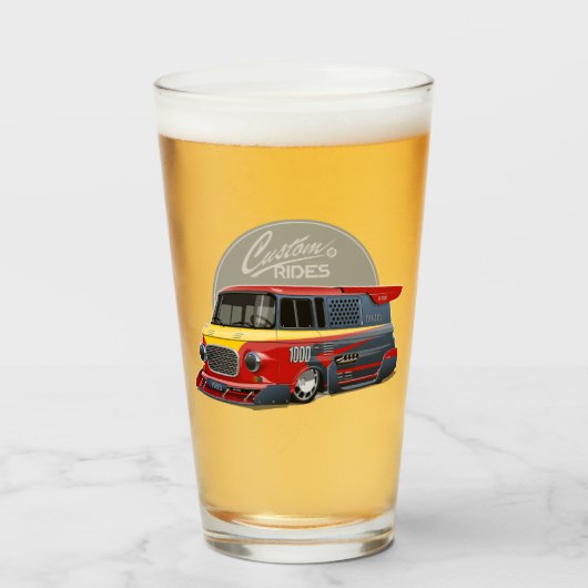 レトカスタマイズル競走ファン概念 タンブラーグラス (ドリンク正面)