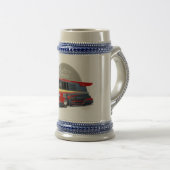 レトカスタマイズル競走ファン概念 ビールジョッキ (正面右)