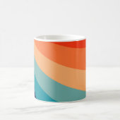レトカラフルロ太陽光線 コーヒーマグカップ (中央)