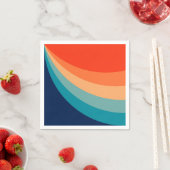レトカラフルロ太陽光線 スタンダードカクテルナプキン (インサイチュ)