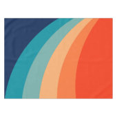 レトカラフルロ太陽光線 テーブルクロス (正面(横))