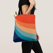 レトカラフルロ太陽光線 トートバッグ (クローズアップ)