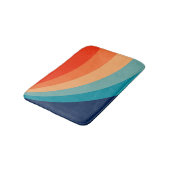 レトカラフルロ太陽光線 バスマット (アングル)