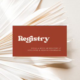 レトスタイリッシュラ結婚コッタの登記用紙 エンクロージャーカード