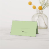 レトモダンロの手結婚引き プレイスカード (正面)