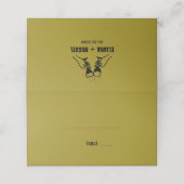 レトモダンロの手結婚引き プレイスカード (外部開封)