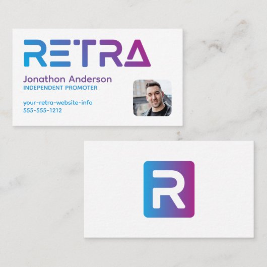 レトラ 名刺 (正面/裏面)