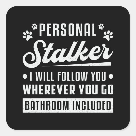 レトリバーバスルーム含まれる犬の恋人の子犬おもしろい スクエアシール (正面)