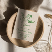 レトロああ何おもしろいクリスマスキュートトインデアパーティー 招待状