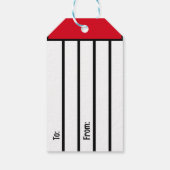 レトロいけなと私はそれを知っているクリスマスピンナップ ギフトタグ (裏面)