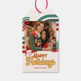 レトロいけなサンタクロース ギフトタグ