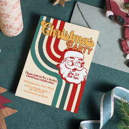 レトロいけなサンタクロース 招待状