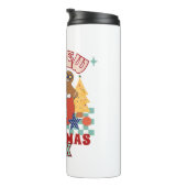 レトロいとこのクルーのクリスマスの子供たち タンブラー (回転右)