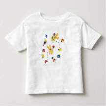 レトロうさぎ 子供服Tシャツ