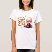 レトロうん私はベビー Tシャツ (正面)