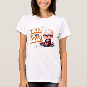 レトロうん私はベビー Tシャツ