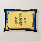 レトロおかしいハロウィーン アクセントクッション (裏面)