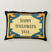 レトロおかしいハロウィーン アクセントクッション (裏面)