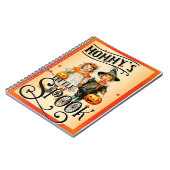 レトロおかしいハロウィーン ノートブック (左側)