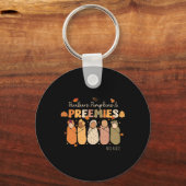 レトロおしゃれカボチャPreemies Thanksgiving Nic キーホルダー (正面)