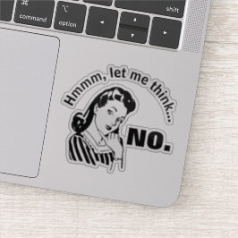 レトロおもしろいなしステッカー シール