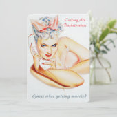 レトロおもしろいな電結婚話電話 招待状 (スタンド正面)