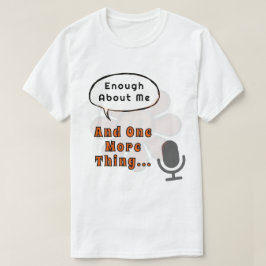 レトロおもしろいの話し手は僕についてだし、もう一つ Tシャツ