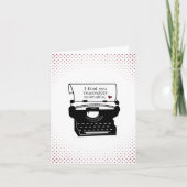 レトロおもしろいはバレンタインデーに耐えられると シーズンカード (正面)