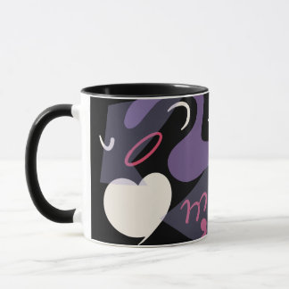 レトロおもしろいカラフルマグカップ茶コーヒー マグカップ