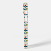 レトロおもしろいガーデンフラワーパターン Case-Mate iPhoneケース (裏面 / 左)