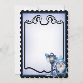 レトロおもしろいクリスマス サンキューカード (裏面)