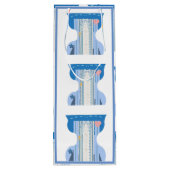 レトロおもしろいコルセットブッシェワイン抱き枕 ワインギフトバッグ (裏面)