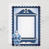 レトロおもしろいサンタクリスマス サンキューカード (裏面)