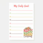 レトロおもしろいスクリプト,私の毎日のゴール,並べ替え ポストイット (正面)