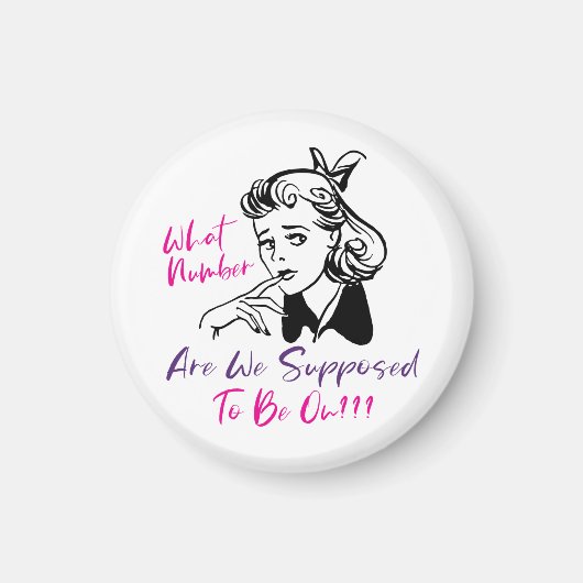 レトロおもしろいバンコ選手 マグネット (正面)